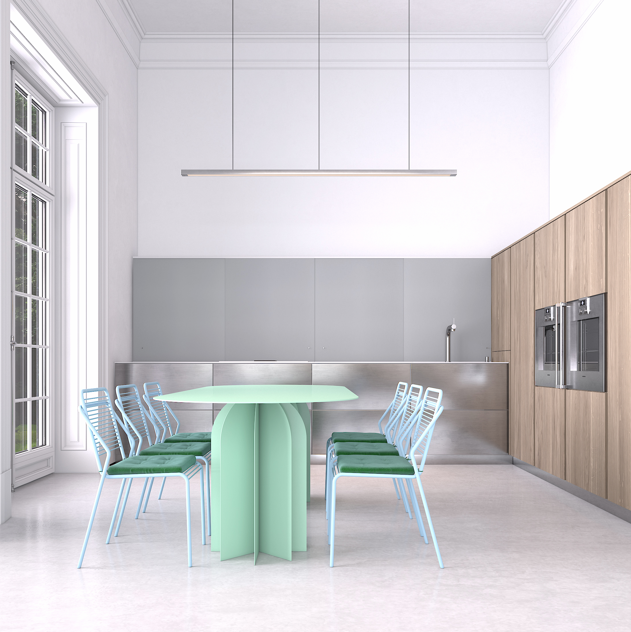 Mobilier de bucatarie modern realizat de modernnest
